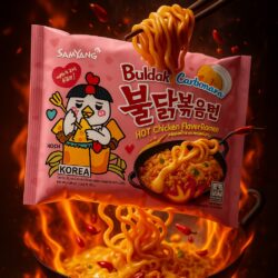Samyang Buldak Hot Chicken Ramen - Carbonara - (40x130g)